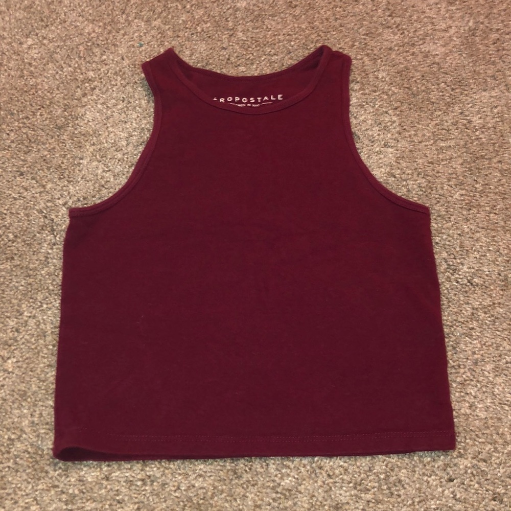 Red Crop Top